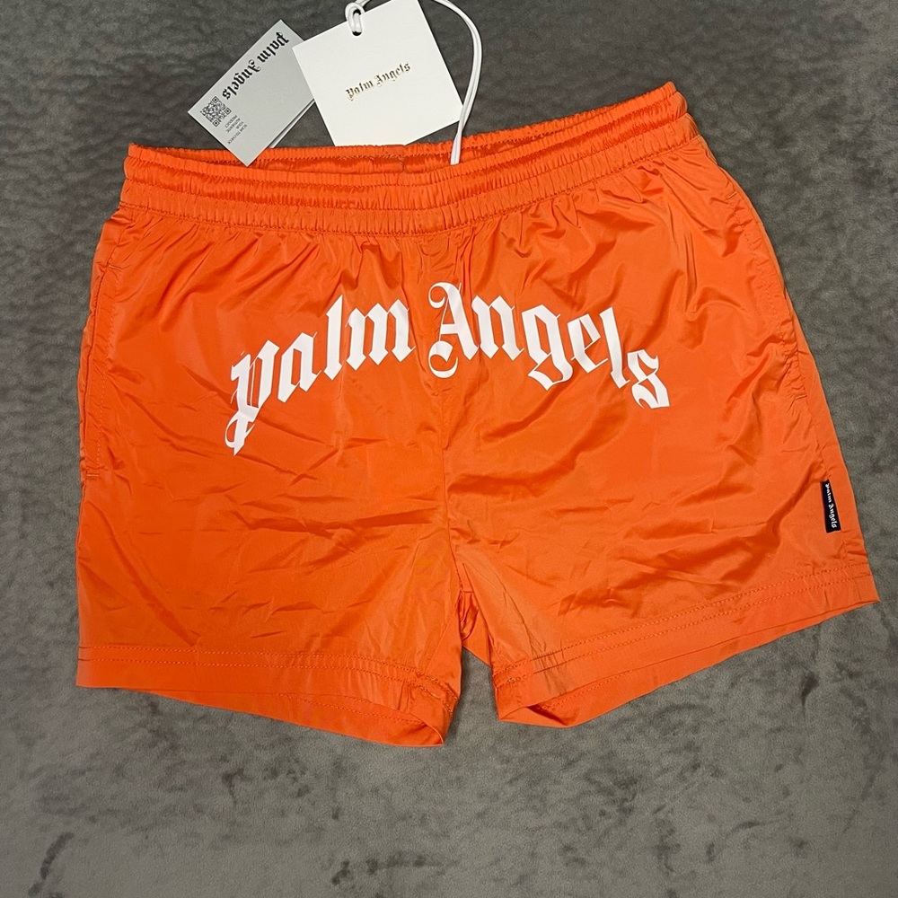 COPY - NEW PALM ANGELS Unisex Orange shorts size 12 never worn before.